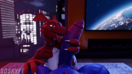 anthro anthro_on_anthro bed big_penis breasts claws duo eye_contact faceless_anthro faceless_character faceless_male female first_person_view foreskin furniture genitals hand_on_leg hand_on_penis hand_on_thigh handjob huge_penis humanoid_genitalia humanoid_penis looking_at_another looking_at_partner looking_at_viewer lying male male/female male_pov nipples nude on_back on_bed open_mouth penile penis pink_nipples red_body retracting_foreskin seductive sex smile spread_legs spreading stroking_penis teeth thick_penis tongue tongue_out white_body soskyee furromantic_(modeler) valorlynz_(modeler) bandai_namco digimon mythology guilmon_(furromantic) zoid_(e-zoid) digimon_(species) dinosaur dragon guilmon mythological_creature mythological_scalie prehistoric_species reptile scalie 16:9 2022 3d_(artwork) 3d_animation animated digital_media_(artwork) hi_res loop no_sound short_playtime video widescreen