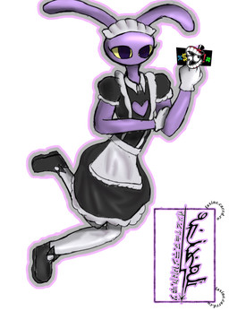 caine_censorship censor_bar clothing femboy gesture hand_gesture maid_uniform male middle_finger simple_background solo uniform white_background faxinecathereen glitch_productions the_amazing_digital_circus jax_(tadc) humanoid lagomorph leporid mammal rabbit hi_res tagme