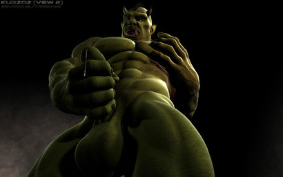 abs balls biceps big_muscles big_penis bodily_fluids digitigrade erection facial_piercing fangs foreskin genital_fluids genitals green_body green_skin hairy horn humanoid_genitalia humanoid_penis humanoid_pointy_ears jewelry male masturbation muscular muscular_humanoid muscular_male necklace nipples nose_piercing nose_ring not_furry nude partially_retracted_foreskin pec_grab pecs penile penile_masturbation penis piercing pointy_ears pose precum ring_piercing solo standing teeth tusks darkviperbara humanoid orc 16:10 3d_(artwork) digital_media_(artwork) widescreen