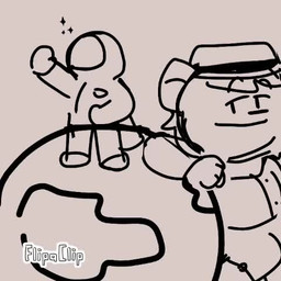 action_figure anthro belly copyright_notice cowboy_outfit globe male male/male size_difference slightly_chubby trick vore sound_warning unknown_artist disney pixar toy_story hyena mammal spotted_hyena 1:1 animated low_res short_playtime sound webm