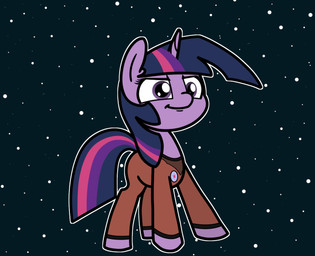 clothing determined female feral horn jumpsuit looking_forward sky solo space star starry_sky ewoudcponies friendship_is_magic hasbro my_little_pony mythology twilight_sparkle_(mlp) equid equine mammal mythological_creature mythological_equine unicorn