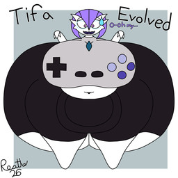 balls belly big_balls big_belly big_breasts big_bulge big_butt big_penis black_bottomwear black_clothing black_shorts blue_eyewear blue_glasses border bottomwear breasts bulge butt clothing dialogue eyewear front_view genitals glasses grey_background grey_clothing grey_shirt grey_topwear gynomorph hair huge_balls huge_breasts huge_bulge huge_butt huge_penis huge_thighs hyper hyper_balls hyper_breasts hyper_bulge hyper_butt hyper_genitalia hyper_penis intersex looking_down looking_down_at_self navel nerd not_furry open_mouth open_smile overweight overweight_gynomorph overweight_humanoid overweight_intersex penis pink_eyes purple_hair purple_mouth purple_tongue shirt shorts shy simple_background smile solo spikes spikes_(anatomy) text thick_thighs tight_clothing tongue topwear white_border reathe nintendo pokemon super_nintendo tifa_(reathe) gardevoir generation_3_pokemon humanoid pokemon_(species) 1:1 2025 colored digital_media_(artwork) english_text flat_colors hi_res signature