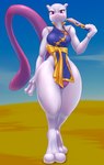 anthro asian_clothing chinese_clothing chinese_dress clothing dress east_asian_clothing female holowear_(pokemon) solo wide_hips mykiio nintendo pokemon pokemon_unite martial_arts_style_mewtwo domestic_cat felid feline felis generation_1_pokemon humanoid legendary_pokemon mammal mewtwo pokemon_(species) hi_res