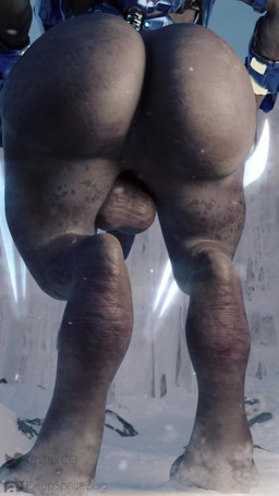 anthro anus armor backsack balls barefoot big_butt bottomless bouncing_balls bouncing_butt bouncing_penis butt butt_focus clothed clothing energy_sword energy_weapon feet flaccid genitals holding_melee_weapon holding_object holding_sword holding_weapon humanoid_genitalia humanoid_penis male melee_weapon outside partially_clothed penis rear_view shaking shaking_butt snow solo sword weapon wiggle winter deepspacebug halo_(series) microsoft xbox_game_studios alien sangheili 3d_(artwork) 3d_animation 9:16 animated digital_media_(artwork) hi_res huge_filesize short_playtime sound video