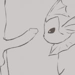 ambiguous_gender animated anthro aogami balls bestiality cum cum_in_mouth cum_inside deep_throat eeveelution erection eyes_closed faceless_male fellatio feral human human_on_anthro humanoid_penis interspecies male monochrome nintendo nude oral oral_sex penis plain_background pokémon poképhilia sex swallowing tongue vaporeon video_games white_background
Rating: Explicit
Score: 58
User: Blackjesus
Date: November 05, 2013