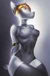 anthro ballerina ballet braided_hair breasts clothing erect_nipples faceless featureless_face female glistening glistening_body hair legwear machine metal metallic_body nipple_outline nipples robotic robotic_arm solo thick_thighs tillkunkun atomic_heart left_(atomic_heart) android canid canine canis domestic_dog felid feline mammal robot hi_res