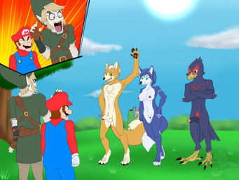 abs amphibian avian balls beak biceps breasts canine claws conformalsquid crossed_arms erection falco_lombardi female fox fox_mccloud frog fur hair krystal lagomorph link male mammal mario mario_bros muscles nintendo nipples nude pawpads paws pecs penis peppy_hare rabbit slippy_toad smile standing star_fox talons the_legend_of_zelda toe_claws toned video_games
Rating: Explicit
Score: 8
User: malekrystal
Date: March 02, 2015 abs amphibian avian balls beak biceps breasts canine claws conformalsquid crossed_arms erection falco_lombardi female fox fox_mccloud frog fur hair krystal lagomorph link male mammal mario mario_bros muscles nintendo nipples nude pawpads paws pecs penis peppy_hare rabbit slippy_toad smile standing star_fox talons the_legend_of_zelda toe_claws toned video_games
Rating: Explicit
Score: 8
User: malekrystal
Date: March 02, 2015