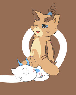 anal anal_orgasm anal_penetration anthro anthro_on_anthro arm_tuft balls biped blue_body blue_countershading blue_fur blue_inner_ear blue_sclera bodily_fluids brown_background brown_body brown_fur brown_markings countershading cowgirl_position duo ejaculation erection faceless_character faceless_male facial_markings foreskin from_front_position fur fur_markings genital_fluids genitals hair hands-free head_markings humanoid_genitalia humanoid_penis kemono kneeling larger_male larger_sub looking_at_another looking_at_partner looking_down lying male male/male male_on_bottom male_on_top male_penetrated male_penetrating male_penetrating_male markings muzzle_(marking) nude on_back on_bottom on_top one_eye_closed open_mouth orgasm partially_retracted_foreskin penetration penis ponytail precum red_body red_fur red_markings sex shota simple_background size_difference smaller_male snout snout_markings straddling submissive sweat sweatdrop tan_body tan_countershading tan_fur tuft white_body white_fur wrist_tuft young young_anthro ifgirl asian_mythology east_asian_mythology japanese_mythology level-5 mythology yo-kai_watch komasan komiger canid canine canis domestic_dog foo_dog komainu mammal spirit yokai 4:5 brother_(lore) brothers_(lore) incest_(lore) sibling_(lore)