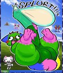 3_toes anthro balls big_balls big_butt big_penis black_nose blue_body blue_fur blush blush_lines bodily_fluids butt cheek_tuft condom condom_balloon cum erection facial_tuft feet filled_condom fur genital_fluids genitals green_body green_fur huge_balls huge_butt huge_penis huge_thighs humanoid_genitalia humanoid_penis hyper hyper_balls hyper_genitalia hyper_penis male masturbation motion_blur multicolored_body multicolored_fur open_mouth penile penile_masturbation penis pink_body pink_fur sexual_barrier_device sharp_teeth solo sound_effects sparklefur sweat sweaty_butt sweaty_feet sweaty_genitalia sweaty_legs sweaty_penis sweaty_thighs teeth text thick_thighs toes tuft wearing_condom pknoel bliss_(image) don't_touch_my_pizza_(meme) microsoft microsoft_windows nyanwolf sony_corporation sony_interactive_entertainment windows_xp kevin_(nyanwolf) toro_inoue domestic_cat felid feline felis mammal 2025 animated english_description meme short_playtime