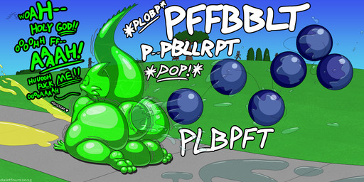 3_toes all_fours anal_beads anal_fluids anal_fluids_on_sex_toy anthro anus balls bench big_anus big_balls big_butt bodily_fluids butt dialogue ejaculation exhibitionism fangs feet gape_fart gaping gaping_anus genital_fluids genitals grass horn male onomatopoeia open_mouth outside overweight overweight_male park park_bench peeing plant profanity public public_nudity puffy_anus sex_toy sex_toy_ejection shaking sidewalk sky sound_effects tail tail_ridge talking_to_self teeth text toes translucent translucent_body tree trembling urine urine_on_ground urine_pool watersports daletfours mythology honeydew_(daletfours) dragon goo_creature goo_dragon mythological_creature mythological_scalie scalie absurd_res hi_res