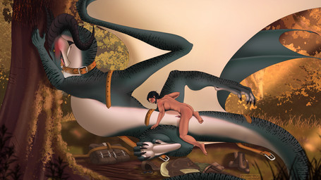 black_claws black_horn black_nose_horn blush claws duo female feral grass horn larger_penetrated male male/female membrane_(anatomy) membranous_wings penetration pink_vulva plant scales size_difference tree vaginal vaginal_penetration white_body white_membrane white_scales wings skyebold mythology cassula_ovrata dragon human mammal mythological_creature mythological_scalie scalie 16:9 hi_res widescreen