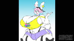 ambiguous_gender anthro asking_gender backwards_baseball_cap backwards_hat baseball_cap bell bell_collar big_breasts black_baseball_cap black_clothing black_hoodie black_topwear blue_eyes blue_hair blush blush_lines bottomwear breasts butt_cleavage chest_tuft clothed clothed_anthro clothed_human clothing collar crotch_tuft duo eye_through_hair eyebrow_through_hair eyebrows fur furgonomic_baseball_cap furgonomic_hat furgonomic_headwear furgonomics gradient_background grey_bottomwear grey_clothing grey_pants grin gynomorph hair hand_on_hip hat headgear headwear hoodie hotpants huge_breasts human_on_anthro inner_ear_fluff intersex interspecies jingle_bell jingle_bell_collar kissing larger_anthro long_ears multicolored_eyes multicolored_hair open_mouth open_smile orientation_play pants pink_eyes pink_hair purple_bottomwear purple_clothing purple_hotpants purple_shorts scut_tail short_tail shorts simple_background size_difference smaller_human smile spiral_eyes tail text thick_thighs topwear translucent translucent_hair tuft two_tone_eyes two_tone_hair white_body white_fur yellow_clothing yellow_topwear superix pb_(theycallhimcake) human lagomorph leporid mallkin mammal rabbit 2023 animated artist_name english_audio english_description short_playtime sound voice_acted webm busty_boy_(lore) male_(lore)