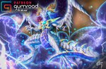 claws details electricity female feral lightning looking_at_viewer male muscular outside scales solo space standing tail text white_body wings drakaar cygames dragalia_lost gumroad mythology nintendo patreon elysium_(dragalia_lost) dragon mythological_creature mythological_scalie scalie detailed digital_media_(artwork) signature watermark