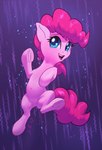 blue_eyes female feral hair hooves jumping navel open_mouth pink_body pink_hair solo teeth tongue xbi friendship_is_magic hasbro my_little_pony pinkie_pie_(mlp) earth_pony equid equine horse mammal pony absurd_res hi_res