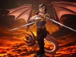 anthro clothed clothing dual_wielding holding_melee_weapon holding_object holding_sword holding_weapon male melee_weapon membrane_(anatomy) membranous_wings solo sword tail warrior weapon wings dr_comet mythology nickolas dragon mythological_creature mythological_scalie scalie 2010 4:3 hi_res wallpaper