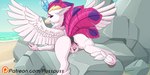 anthro anus female genitals half-closed_eyes looking_back narrowed_eyes presenting presenting_pussy purple_eyes pussy solo spread_pussy spreading pusspuss european_mythology friendship_is_magic greek_mythology hasbro my_little_pony my_little_pony:_the_movie_(2017) mythology queen_novo_(mlp) avian hippogriff mythological_avian mythological_creature 2021 2:1