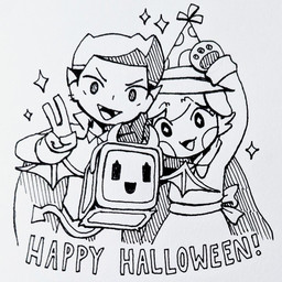 ambiguous_gender anthro bat_wings clothing fake_horns group hat headgear headwear holidays male membrane_(anatomy) membranous_wings spade_tail sparkles tail trio vampire_costume wings witch_costume witch_hat 90percentdenny 90_percent_studios drawtober halloween purrfect_apawcalypse block-chan_(pr) cody_(ckc) olive_higgins canid canine canis domestic_dog human mammal 1:1 2022 hi_res