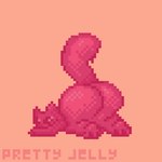 anal anal_penetration anthro anus bite bodily_fluids butt cum cum_inflation cum_inside disembodied_penis duo ejaculation food genital_fluids genitals inflation jelly_(food) knot knotting male penetration penis sex slime solo_focus prettyjelly felid feline mammal animated digital_media_(artwork) pixel_(artwork)