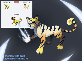 ambiguous_gender bonnyjohn electabuzz fakémon nintendo persian pokemon_fusion pokémon solo video_games
Rating: Safe
Score: 9
User: slyroon
Date: September 06, 2013 ambiguous_gender bonnyjohn electabuzz fakémon nintendo persian pokemon_fusion pokémon solo video_games
Rating: Safe
Score: 9
User: slyroon
Date: September 06, 2013