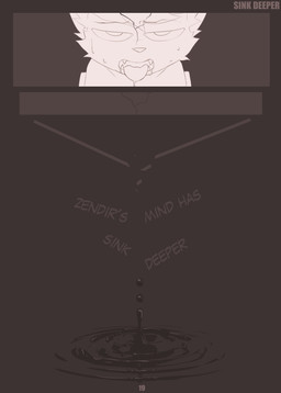 anthro biped bodily_fluids exhausted male mind_break objectification solo submissive submissive_anthro submissive_male sweat sweatdrop text tongue tongue_out water_drop zendir zendir_(character) canid canine canis mammal wolf 2024 absurd_res english_text hi_res