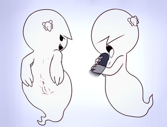 anus butt duo erection female genitals hair handjob looking_back male male/female not_furry nude open_mouth penile penis rear_view sex solo_focus vulva wide_hips dedreds redpanderp cartoon_network the_amazing_world_of_gumball carrie_krueger ghost spirit digital_drawing_(artwork) digital_media_(artwork)