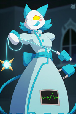 4_fingers anthro cable_tail clothing electrical_plug_tail eyelashes female fingers floating_hands holding_object licking licking_lips machine one_eye_closed solo tail tongue tongue_out kirumo-kat deltarune undertale_(series) tasque_manager darkner felid mammal robot 2022 2:3 absurd_res digital_media_(artwork) hi_res