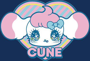 accessory alternative_fashion ambiguous_gender bangs bow_ribbon eyelashes fairy_kei fur glistening glistening_eyes hair hair_accessory j-fashion kemono looking_at_viewer on_model smile solo text white_body white_fur yurie_sekiya peropero_sparkles cune_(peropero_sparkles) lagomorph leporid mammal rabbit alpha_channel digital_media_(artwork) hi_res official_art pastel_theme