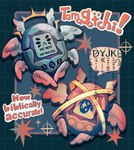 6_wings 8_wings advertisement ambiguous_gender duo eyelashes fake_advertisement feathered_wings feathers halo machine multi_wing not_furry parody sparkles speech_bubble tamagotchi_(toy) text wings feefal tamagotchi angel animate_inanimate biblically_accurate_angel living_machine ophan seraph_(angel) english_text hi_res