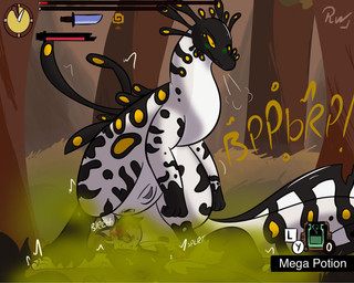anthro anus asphyxiation bioluminescence bodily_fluids bruised butt_sniffing choking claws defeated duo fart fart_cloud fart_fetish female feral gagging gameplay_mechanics gas genital_fluids genitals glowing gui health_bar hud imminent_fart imminent_orgasm male male/female musk onomatopoeia penis precum resisting restraining rumbling_stomach sharp_teeth sigh smelly sniffing sound_effects standing_on_another stink_fumes tail teeth text vulva rancidwyrm capcom monster_hunter stingz_(notlissceous) alien amphibian felid feline mammal scalie hi_res