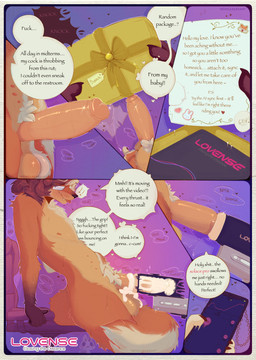 anthro balls belly belly_markings blush bodily_fluids box chair claws comic_panel container controller cum cum_inside delivery_(commerce) dialogue dirty_talk erection eyewear fluffy fluffy_tail fur furniture genital_fluids genitals gift gift_box glasses greeting hair heart_symbol humanoid_genitalia humanoid_penis leaking_precum machine male male_penetrating markings milking_machine moan mottled nipples nude penetrable_sex_toy penetration penile penis piebald postal_delivery precum profanity sex_toy simple_background sitting smile solo speech_bubble sponsored tail teeth text tongue tongue_out bunillacream lovense lovense_solace_pro jaxx_(bunillacream) canid canine fox mammal red_fox true_fox absurd_res comic digital_media_(artwork) english_text hi_res promotional_material