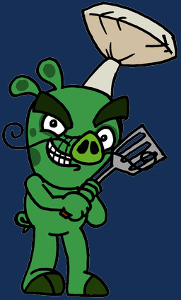 2_toes 4_fingers anthro anthrofied arms_bent black_eyes black_facial_hair black_mustache chef chef_hat clothing cloven_hooves evil_grin eyebrows facial_hair featureless_crotch feet fingers green_body green_eyebrows green_hooves green_markings green_skin green_tail hat hat_only head_markings headgear headgear_only headwear headwear_only holding_object holding_spatula holding_tool hooves looking_at_viewer male male_anthro markings mostly_nude mostly_nude_anthro mostly_nude_male multicolored_body multicolored_skin mustache simple_background smile smiling_at_viewer solo spatula standing tail tan_hat tan_headwear thick_eyebrows toes tools toothy_grin transparent_background two_tone_body two_tone_skin captainquack64 angry_birds rovio_entertainment sega sonic_the_hedgehog_(series) chef_pig domestic_pig mammal suid suine sus_(pig) 2019 alpha_channel digital_drawing_(artwork) digital_media_(artwork) english_description flat_colors full-length_portrait hi_res portrait