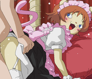 anthro bed blue_eyes blush brown_hair clothing dress duo faceless_character faceless_male female female_focus female_penetrated from_behind_position furniture garter_straps hair looking_back maid_uniform male male/female male_penetrating male_penetrating_female penetration penile penile_penetration penis_in_vagina sex solo_focus uniform vaginal vaginal_penetration tomu heybot! maid-nyo domestic_cat felid feline felis human mammal aliasing digital_media_(artwork)