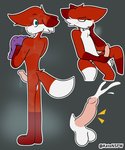 anthro balls bodily_fluids cum erection fur genital_fluids genitals humanoid_genitalia humanoid_penis looking_at_viewer male nude penis simple_background solo ketofur keto_(ketofur) canid canine fox mammal red_fox true_fox 2020 digital_media_(artwork) hi_res