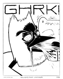 anthro beak black_nose border clothing duo eyebrows male markings shaking shirt simple_background sound_effects spitting text thick_eyebrows topwear tremble_lines trembling veiny_eye whisker_markings white_background white_border sharkinthepark maccaw_(sharkinthepark) macleish_(sharkinthepark) avian bird canid canine canis domestic_dog mammal owl 2025 4:5 absurd_res black_and_white comic english_text hi_res monochrome