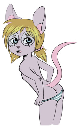 anus blonde_hair blue_eyes eyewear female flat_chested freckles glasses hair mammal mouse nanodirty panties plain_background presenting raised_tail rizzy rodent standing topless underwear undressing
Rating: Explicit
Score: 3
User: verin
Date: April 17, 2014