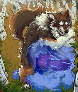 animal_genitalia animal_penis anthro balls big_balls big_knot big_penis birch_tree bodily_fluids canine_genitalia canine_penis claws cum cum_in_goo ejaculation erection eyes_closed fur genital_fluids genitals huge_balls huge_penis knot knot_root knotted_penis male male_anthro orgasm_face paws penis penis_in_slime plant pump_(sound_effect) scrotum_flap sheath slime_sex tail tree vein veiny_penis majmajor mythology gausswolf canid canine canis goo_creature iberian_wolf mammal mythological_canine mythological_creature slime_(blob) werecanid werecanine werecreature werewolf wolf hi_res