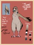 anthro eyewear feathers feet glasses male orange_eyes solo talons tan_body tan_feathers toes jun_art juno_(jun_art) avian bird collared_dove columbid dove absurd_res hi_res