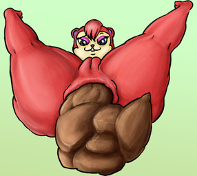 excessive_feces feces female hyper hyper_feces pooping scatplay solo lordcuckness animal_crossing nintendo pecan_(animal_crossing) mammal rodent sciurid tree_squirrel absurd_res hi_res