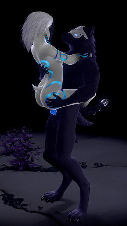 anthro anthro_penetrated balls breasts butt duo female female_penetrated fur genitals glowing glowing_genitalia glowing_markings glowing_penis hair hooves knot knotting leg_wrap male male/female male_penetrating male_penetrating_female markings mask moan nipples penetration penile penile_penetration penis sex stand_and_carry_position standing standing_sex tail tail_motion vaginal vaginal_knotting vaginal_penetration white_body white_fur vilfur chiyo1000nights_(va) pixelcarnagee_(va) league_of_legends mythology riot_games tencent kindred_(lol) lamb_(lol) wolf_(lol) bovid canid canine canis caprine mammal mythological_canine mythological_creature sheep werecanid werecanine werecreature werewolf wolf 3d_(artwork) 3d_animation 9:16 animated blender_(artwork) blender_eevee_(artwork) digital_media_(artwork) hi_res short_playtime sound video
