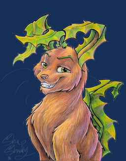 feral leaf leaf_hair male plant plant_hair pseudo_hair simple_background solo transparent_background shiashnaky nintendo pokemon fan_character eeveelution generation_4_pokemon leafeon pokemon_(species) original_character alpha_channel hi_res traditional_media_(artwork)