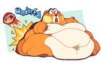 anthro belly belly_rolls big_belly big_cheeks chubby_cheeks deep_navel fat_rolls gameplay_mechanics huge_belly huge_hips huge_thighs hyper hyper_belly hyper_hips hyper_thighs male moobs morbidly_obese morbidly_obese_anthro morbidly_obese_male navel obese obese_anthro obese_male overweight overweight_anthro overweight_male solo squish text thick_thighs wide_hips roundedpentagon mario_bros nintendo super_mario_bros_wonder mammal rodent skedaddler english_text