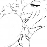 anal anus butt duo father_of_the_pride feline female kate lesbian licking line_art lion mammal nude open_mouth oral raised_tail rimming slypon tail_grab tiger tongue tongue_out victoria white_lion white_tiger
Rating: Explicit
Score: 9
User: beartraps
Date: March 26, 2014