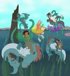 anthro bodily_fluids butt cum forced genital_fluids genitals group muscular penis rape scared sex young hunterramirez bovid bovine canid canine cattle felid fox lagomorph leopard leporid mammal monster mustelid otter pantherine rabbit hi_res