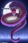 abdominal_bulge feral flying fur hand_on_belly horn licking licking_lips long_body looking_at_viewer moon night outside patreon_logo purple_body purple_fur red_body red_fur serpentine soft_vore tail teeth text tongue vore white_body white_fur tanio mythology patreon wish_dragon long_(wish_dragon) dragon eastern_dragon furred_dragon furred_scalie mythological_creature mythological_scalie scalie 2024 artist_name english_text hi_res