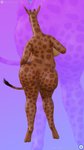 3d_(artwork) 9:16 anthro big_breasts big_butt breasts butt digital_media_(artwork) female giraffe giraffid hi_res huge_breasts huge_butt huge_hips huge_thighs loneclaw mammal mature_anthro mature_female overweight overweight_anthro overweight_female sigrid_(loneclaw) solo thick_neck thick_thighs weight_gain wide_hips
