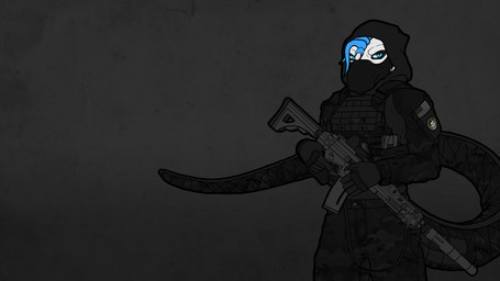 american_flag anthro assault_rifle bodypaint bone bottomwear bulletproof_vest camo camo_bottomwear camo_clothing camo_pants camo_print camo_shirt camo_topwear cloak clothing combat_gear combat_gloves combat_shirt eotech face_covered face_paint female fx-05_xiuhcoatl gloves gun hair handwear holographic_sight hood hood_up kerchief laser_pointer long_hair long_tail looking_at_viewer machine_gun magazine_(gun) mask mercenary military multicam pants pattern_bottomwear pattern_clothing pattern_pants pattern_shirt pattern_topwear plate_carrier private_military ranged_weapon rifle rifle_sling shirt silencer skull skull_patch solo suppressed_weapon tactical_gear tactical_gloves tactical_load_carring_vest tactical_pants tail tail_sock topwear trigger_discipline united_states_of_america vest weapon rebeldragon101 mythology christa_(rebeldragon101) dragon mythological_creature mythological_scalie scalie 16:9 hi_res widescreen