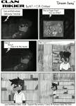 2018 2d_animation animal_humanoid animated animated_comic anthro black_and_white brown_body brown_fur canid canine canis clothed clothing comic digital_media_(artwork) dobermann domestic_dog dream electronics english_text fur hair holding_object humanoid inside john_rikier male mammal monochrome pinscher short_playtime simple_background sitting sleeping slice_of_life speech_bubble sweetfiction television text underwear