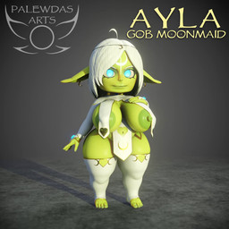 4_fingers areola ayla_(palewdasarts) belly bevor big_areola big_breasts big_butt big_ears biped blue_eyes blush breasts butt clothed clothing ear_piercing fantasy female female_humanoid fingers footwear green_body hair nipples piercing priest shortstack skimpy slightly_chubby solo thick_thighs weapon white_hair palewdas_arts palewdasarts_(modeler) goblin humanoid 1:1 3d_(artwork) 3d_animation animated digital_media_(artwork) hi_res long_playtime no_sound tagme turntable_(animation) webm