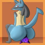 ambiguous/ambiguous ambiguous_gender ambiguous_rimming ambiguous_rimming_ambiguous anal anthro big_butt butt duo facesitting male oral rimming rimming_ambiguous sex sitting_on_another archenarie nintendo pokemon asterion_(archenarie) fish generation_4_pokemon lucario marine pokemon_(species) shark 1:1 absurd_res hi_res male_(lore)