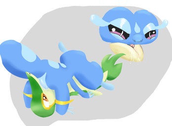 69_position bodily_fluids cunnilingus cutaway duo female female/female feral genital_fluids genitals oral saliva sex vaginal vulva kuvik nintendo pokemon gecqua generation_10_pokemon generation_5_pokemon pokemon_(species) snivy absurd_res hi_res
